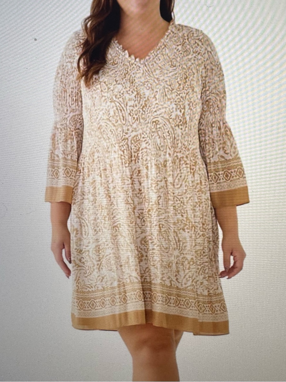 🔴NWT🔴 Emma & Michele Dress with Bell Sleeves, Size 2X